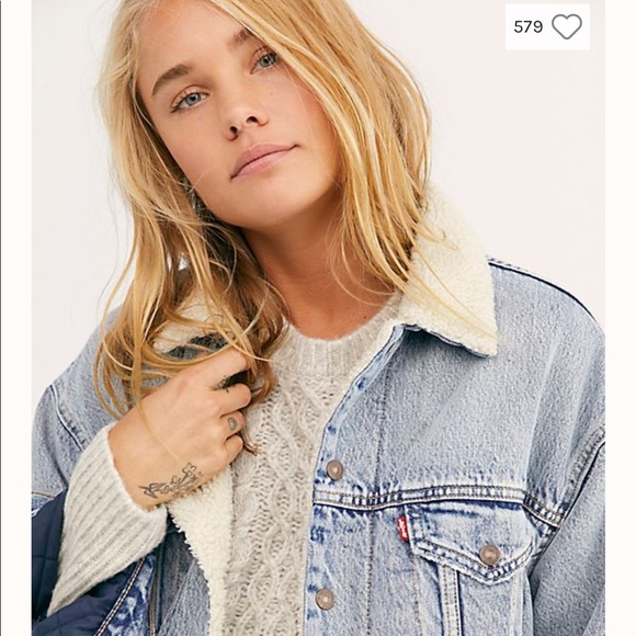 levi's dad sherpa trucker